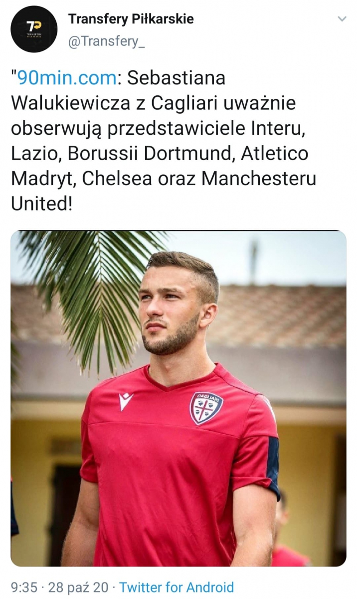 SZEŚĆ klubów z czołówki OBSERWUJE Walukiewicza!
